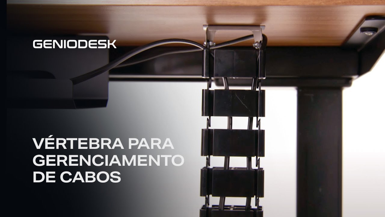 V&eacute;rtebra para Gerenciamento de Cabos | GenioDesk