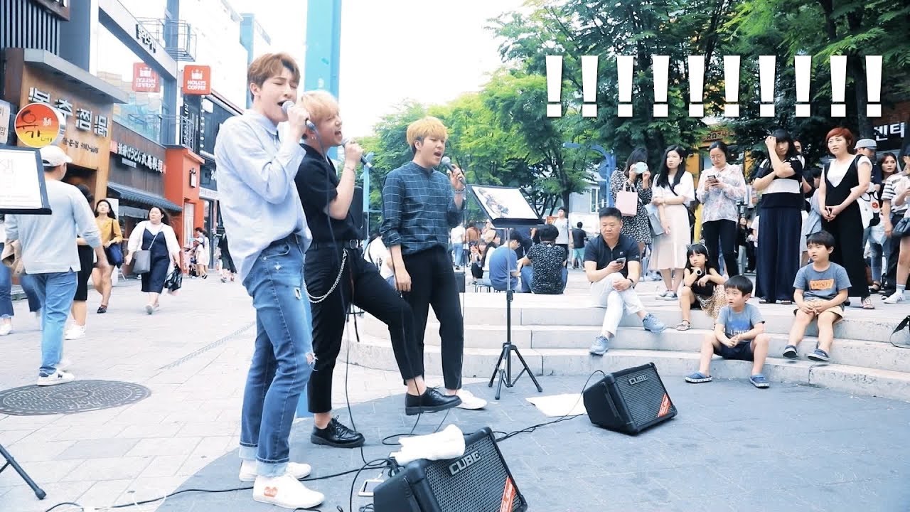 와.. 화음 미쳤습니다 ㄷㄷ 동급생 'Feel Good' 버스킹 직캠
