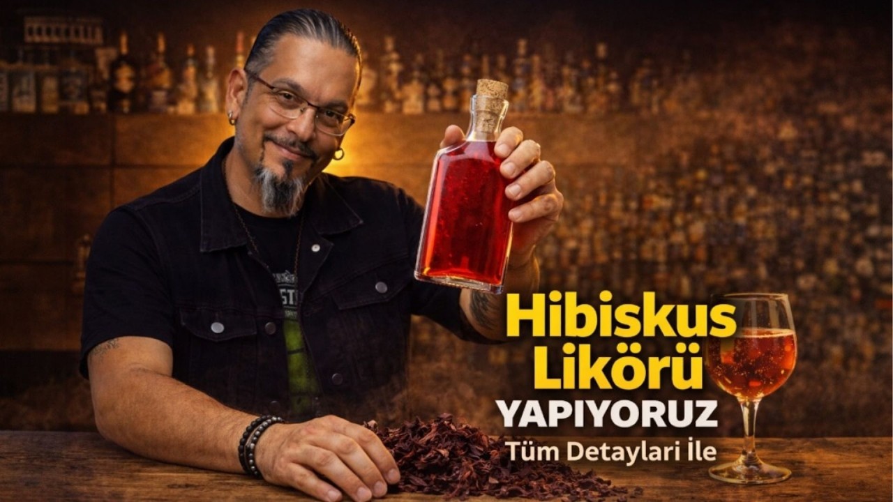 Hibiskus Likörü 🌺 Nasıl Yapılır❓ Detaylı Tarif 🍷