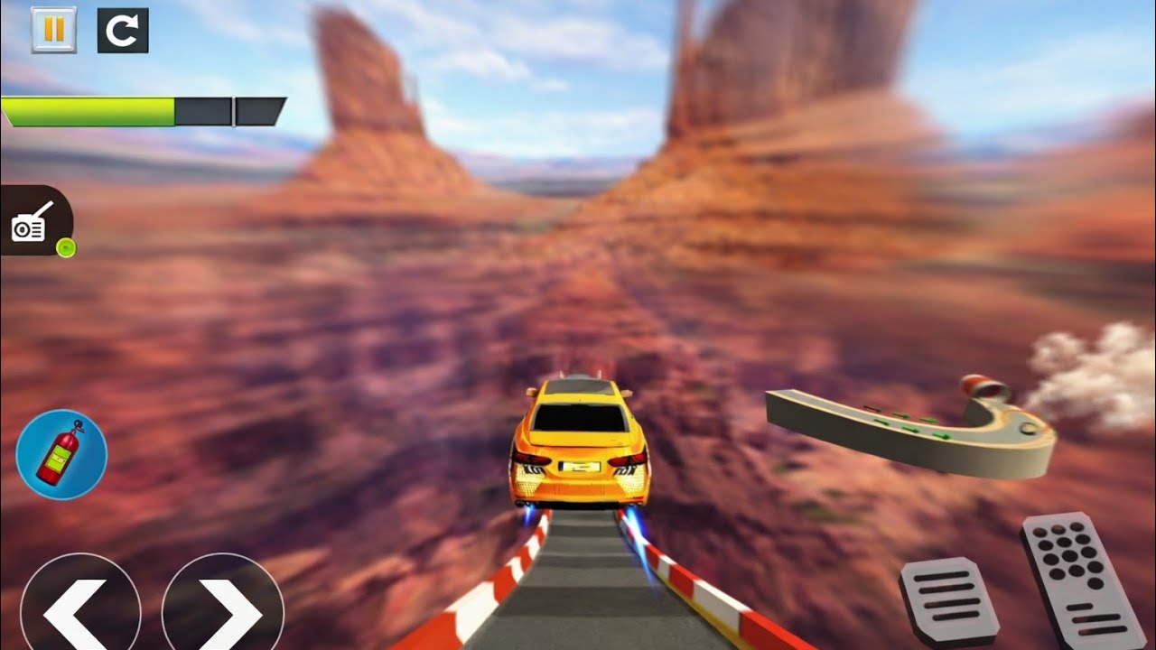 Car stunt mega ramp gameplay impossible new ||