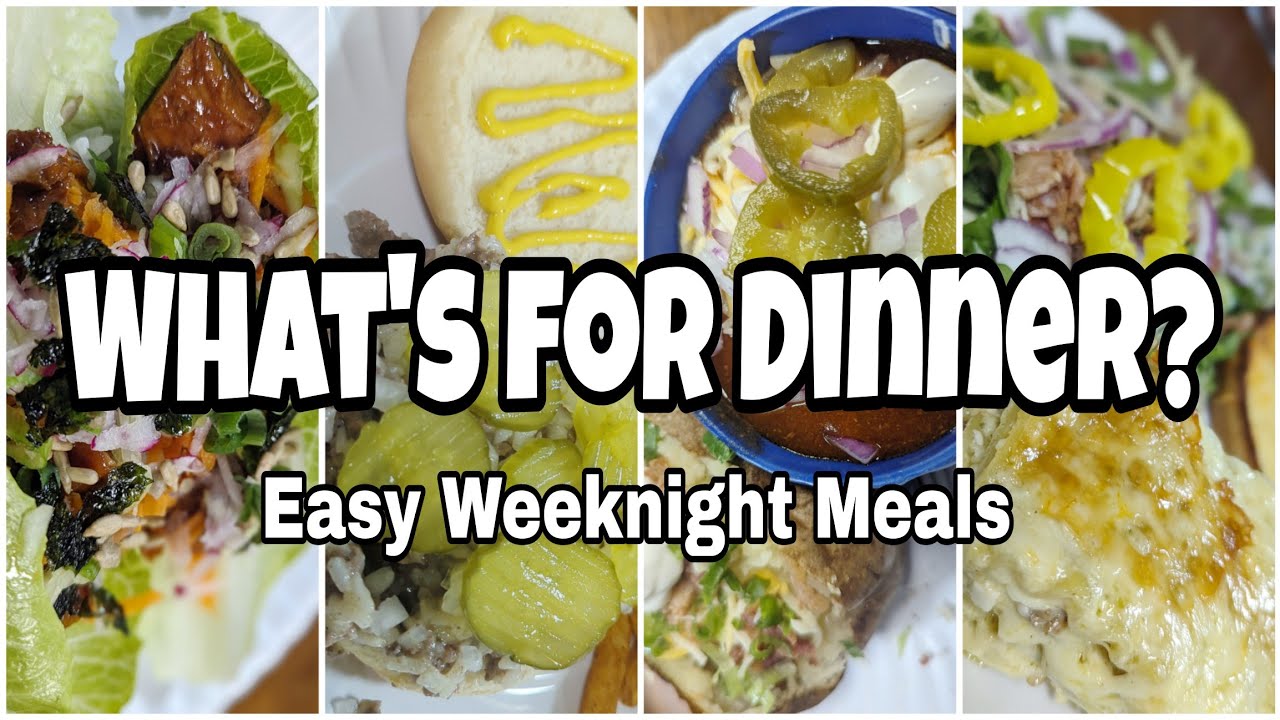 EASY MEALS ON A BUDGET - What's for Dinner? - Family Friendly Dinner Ideas - Quick and Easy Recipes