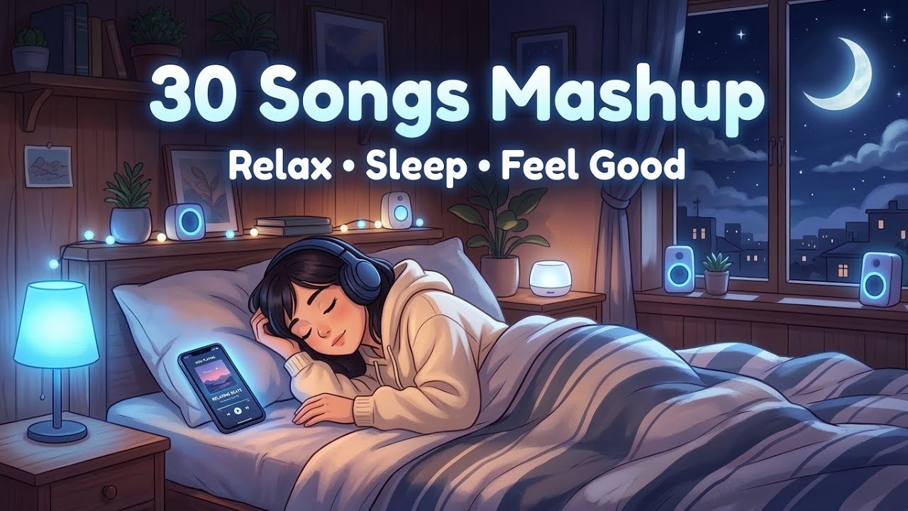 30 Soft Songs Mashup ||Night Relax || Music for Deep Sleep || Beautiful Love ||Collection Soft || Pa