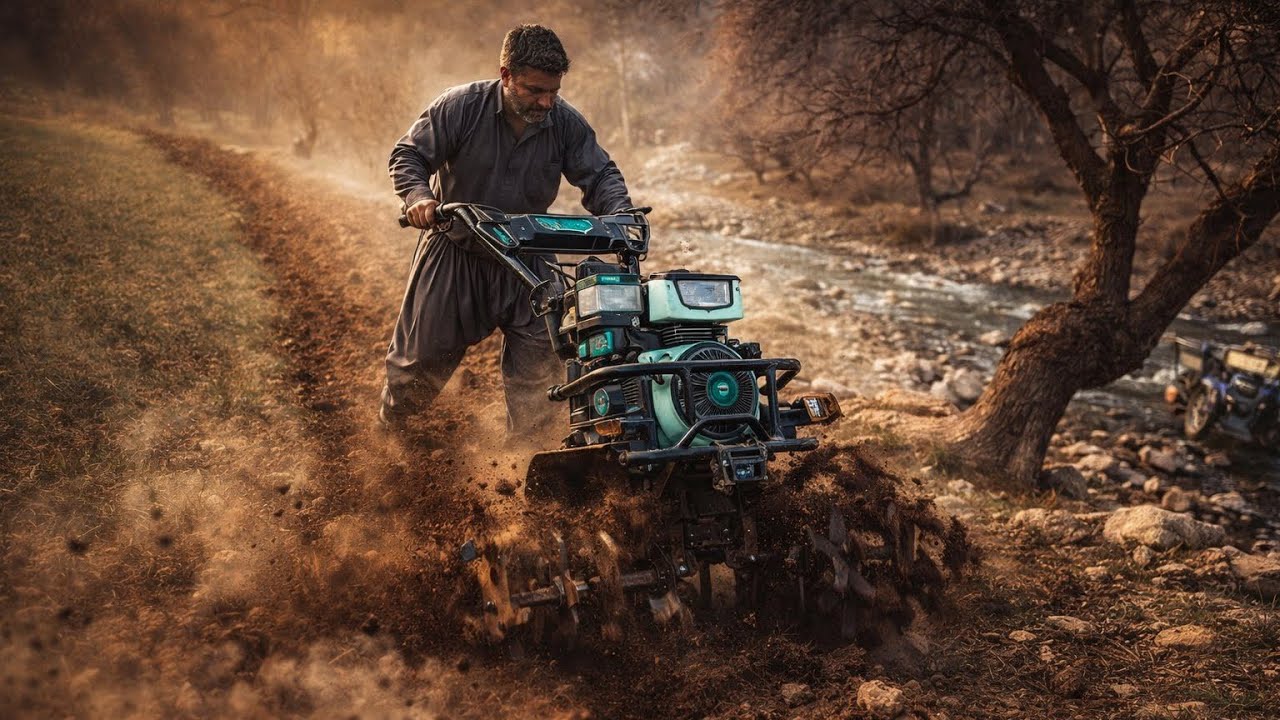 Plowing the Land for a Greener Future. 