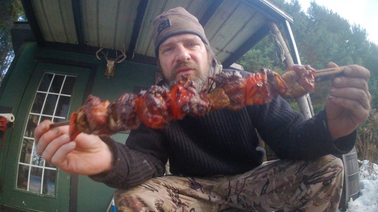 Best Venison Recipe Ever | Bacon-Wrapped Venison Skewers on an Open Fire