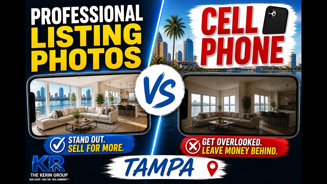 Always Use Professional Photos — Never Cell Phone Photos!