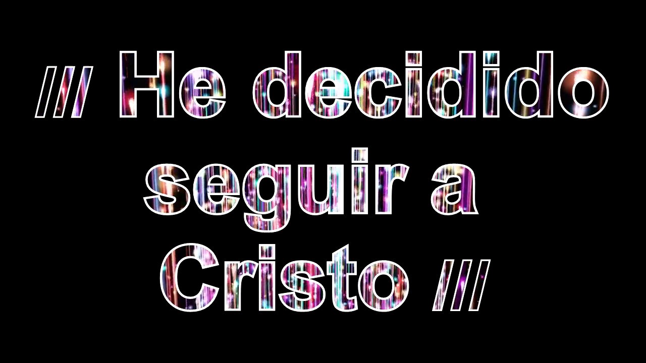 He Decidido seguir a CRISTO / Te seguiré / Yashira Guidini, HD