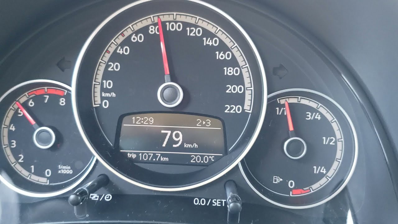 VW Up! 170 TSI XTREME 0-170 Km/h #shorts #shortsvideo
