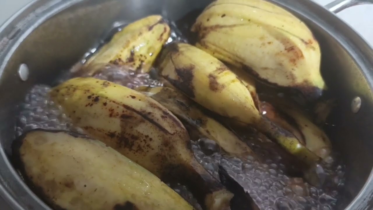 #nilagang Saging na Saba