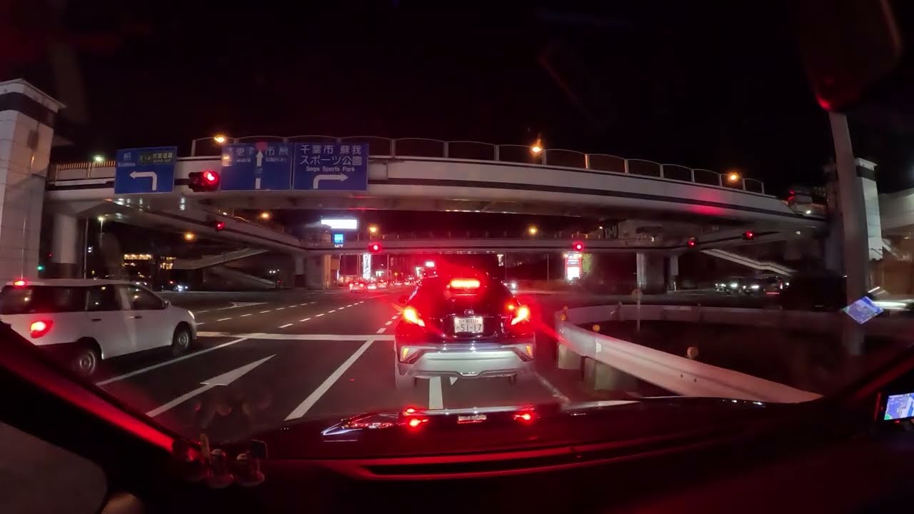 ゴープロドライブ動画＠　自宅〜ラーメン山岡家蘇我店その１３０