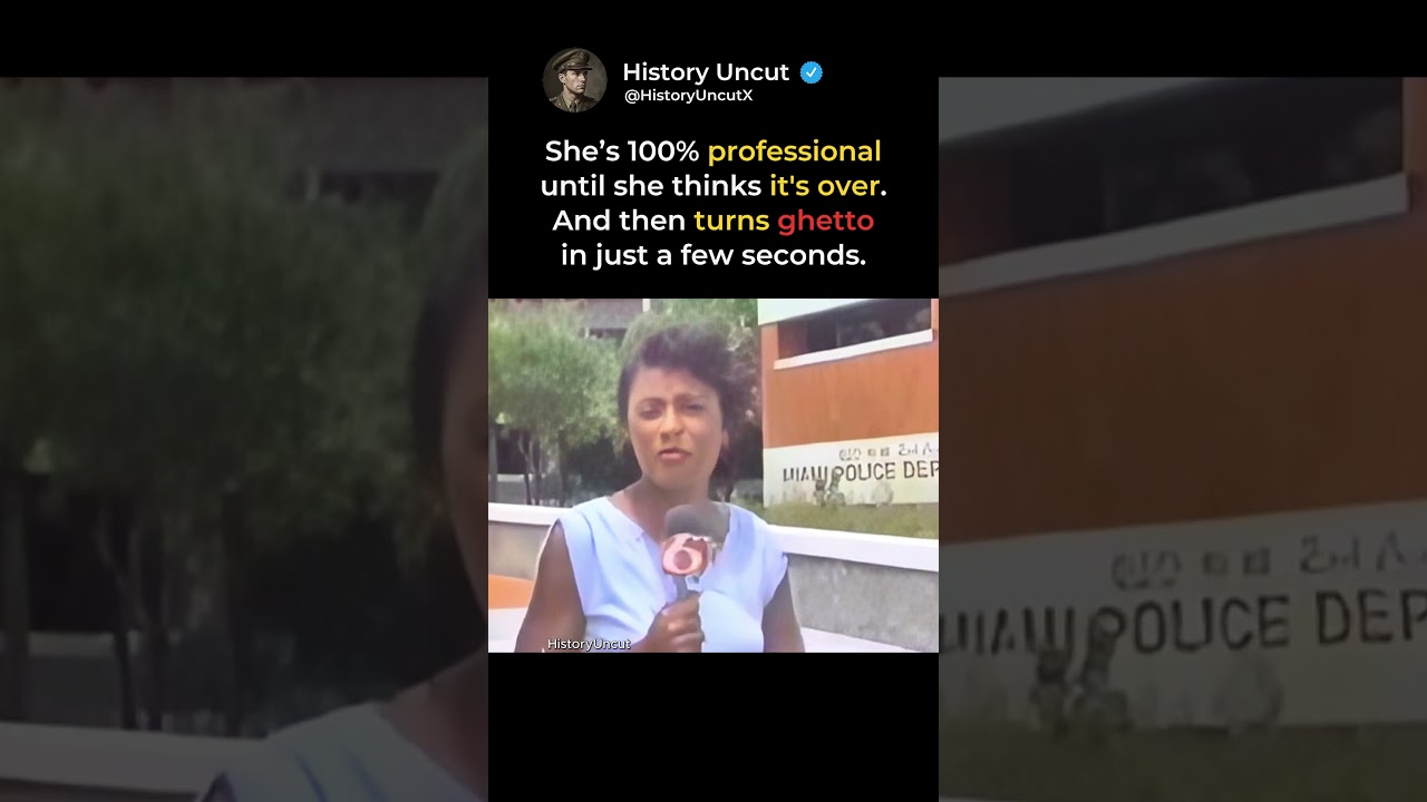 Reporterka ujawnia swoją fałszywą osobowość w programie telewizyjnym na żywo