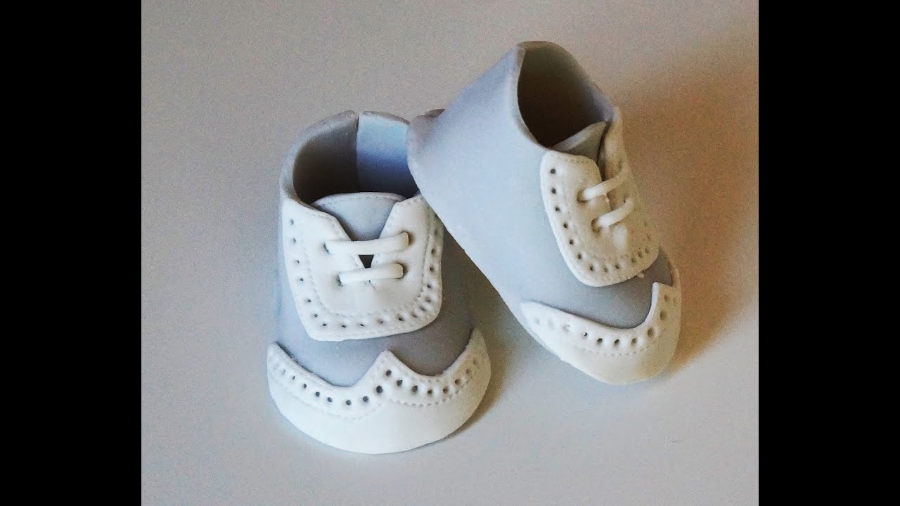 Cake decorating tutorial | How to make little man baby shoes | Sugarella Sweets