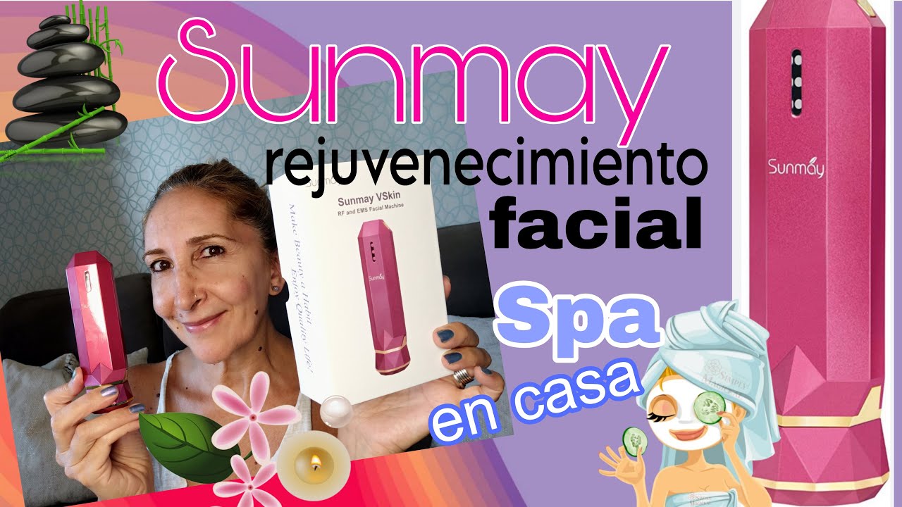 Sunmay  VSkin  rejuvenecimiento facial/Spa en casa/GRWM🌊