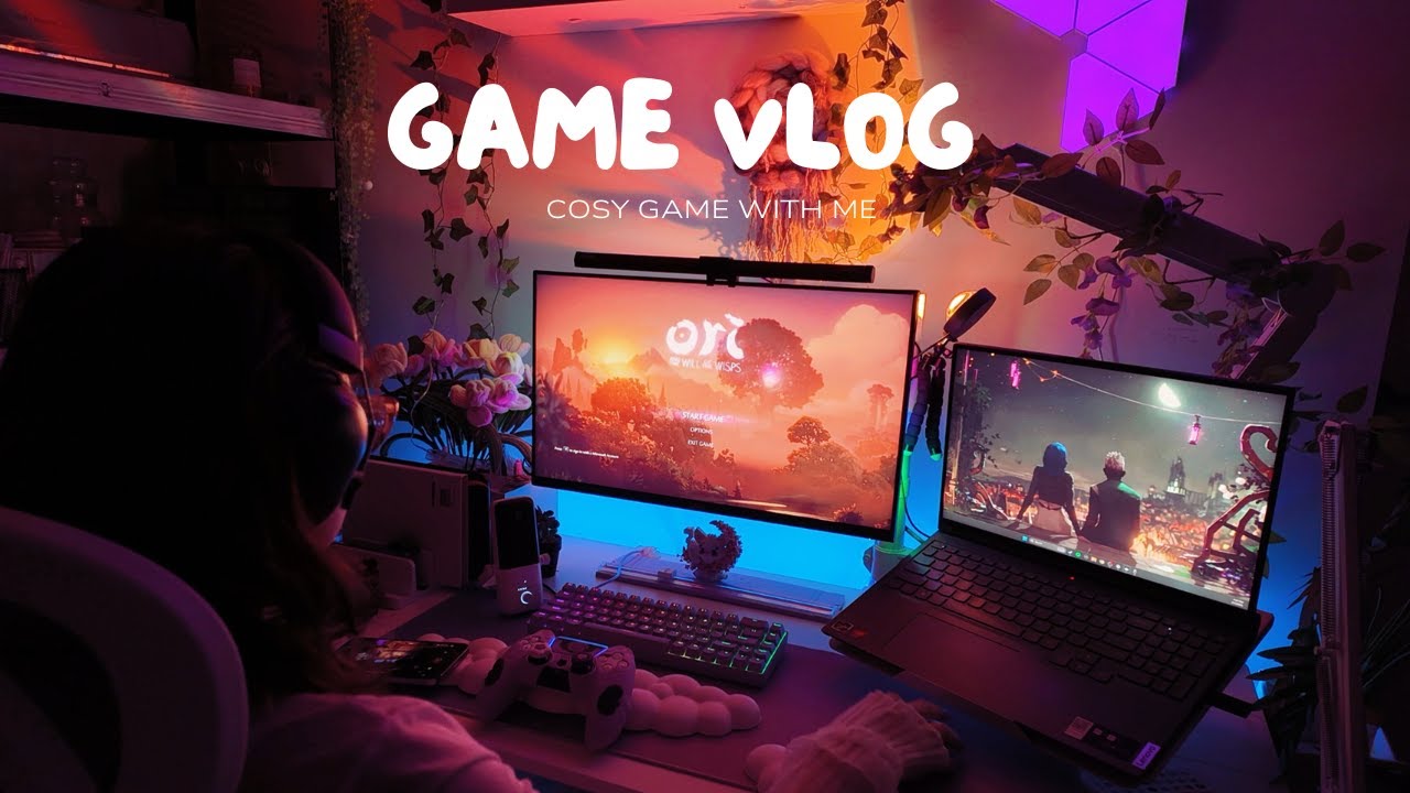 cosy game with me ♡ | Ori and The Will of Wisps🦉game vlog˚☆⋆｡˚ ⋆