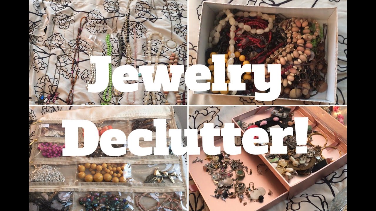 Jewelry Declutter! Decluttering Tips + Tricks - Vlog Style
