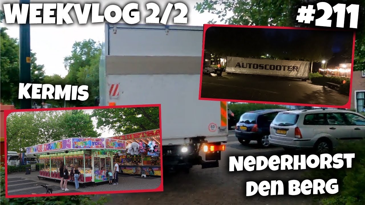WEEKVLOG 2/2: KERMIS NEDERHORST DEN BERG 2025! [Vlog 