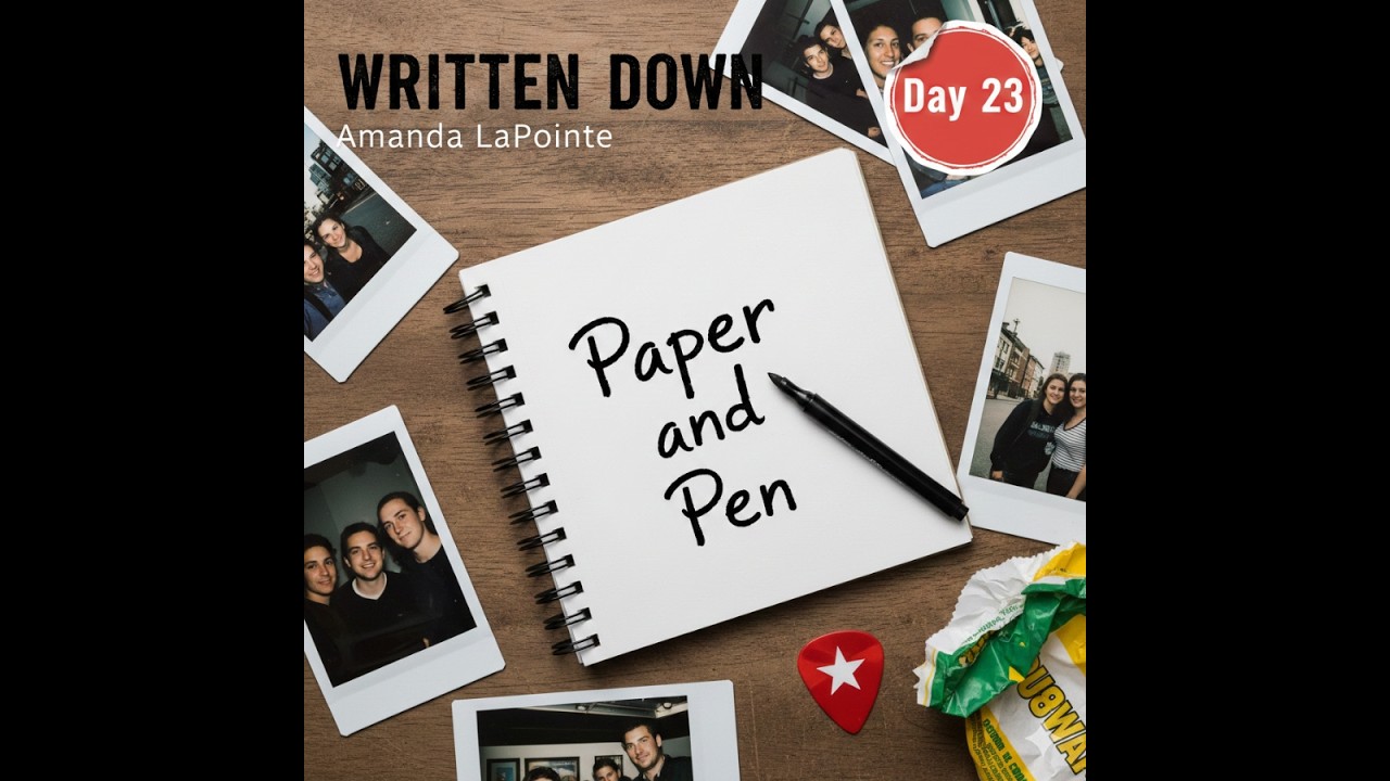 written down