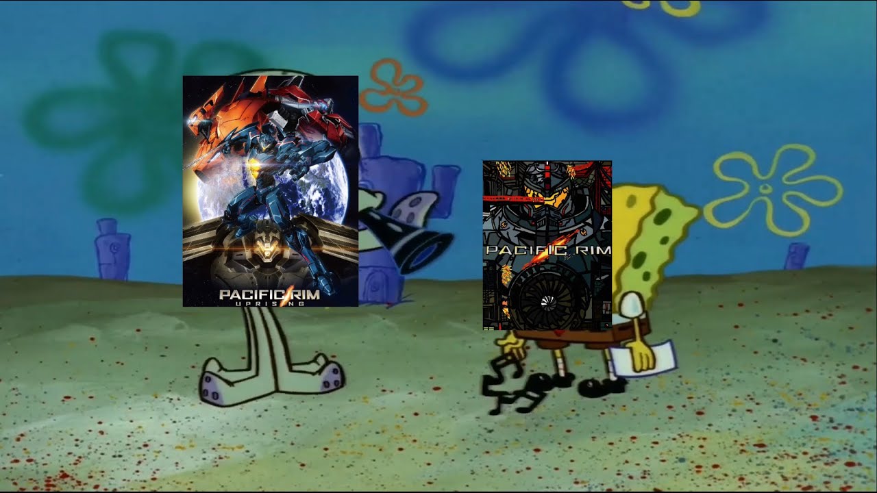 El meme de las notas falsas de calamardo , pacific rim y uprising