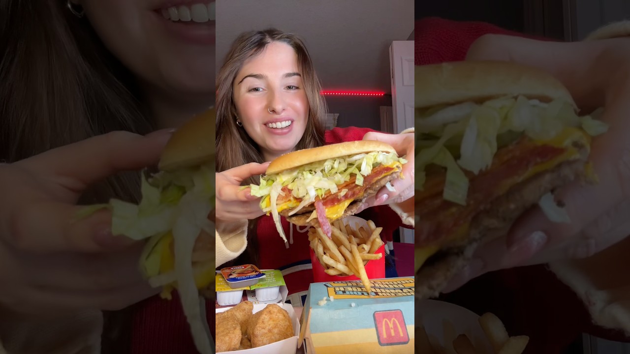 Меню McDonald's NHL 🏒🍔 Пробую новый хоккейный бургер 