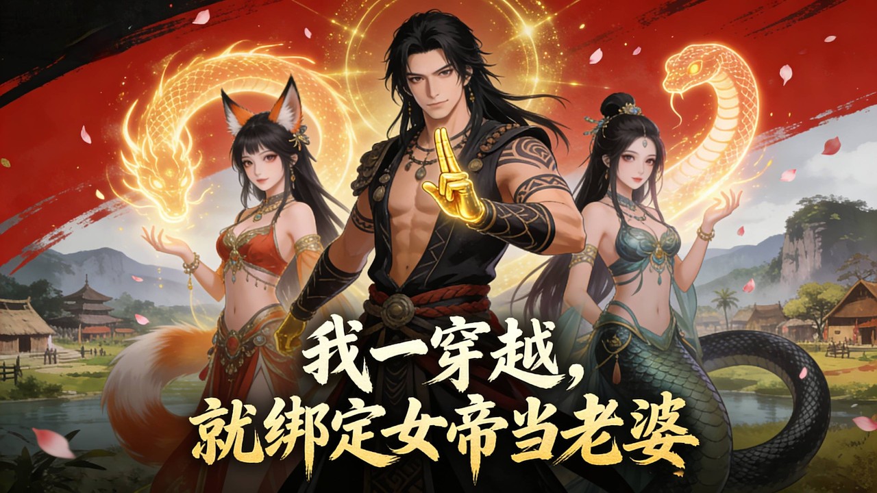 【Multi Sub】《我一穿越，就綁定女帝當老婆》最強體質覺醒，從此一路橫掃天才#漫劇 #動態漫 #AI漫劇 #動漫 #動畫