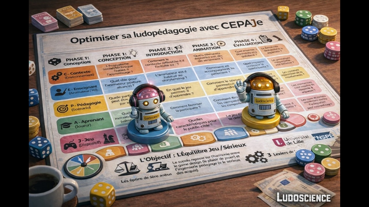 FR - PODCAST #0016 : CEPAJe, un outil pour optimiser sa séance ludopédagogique