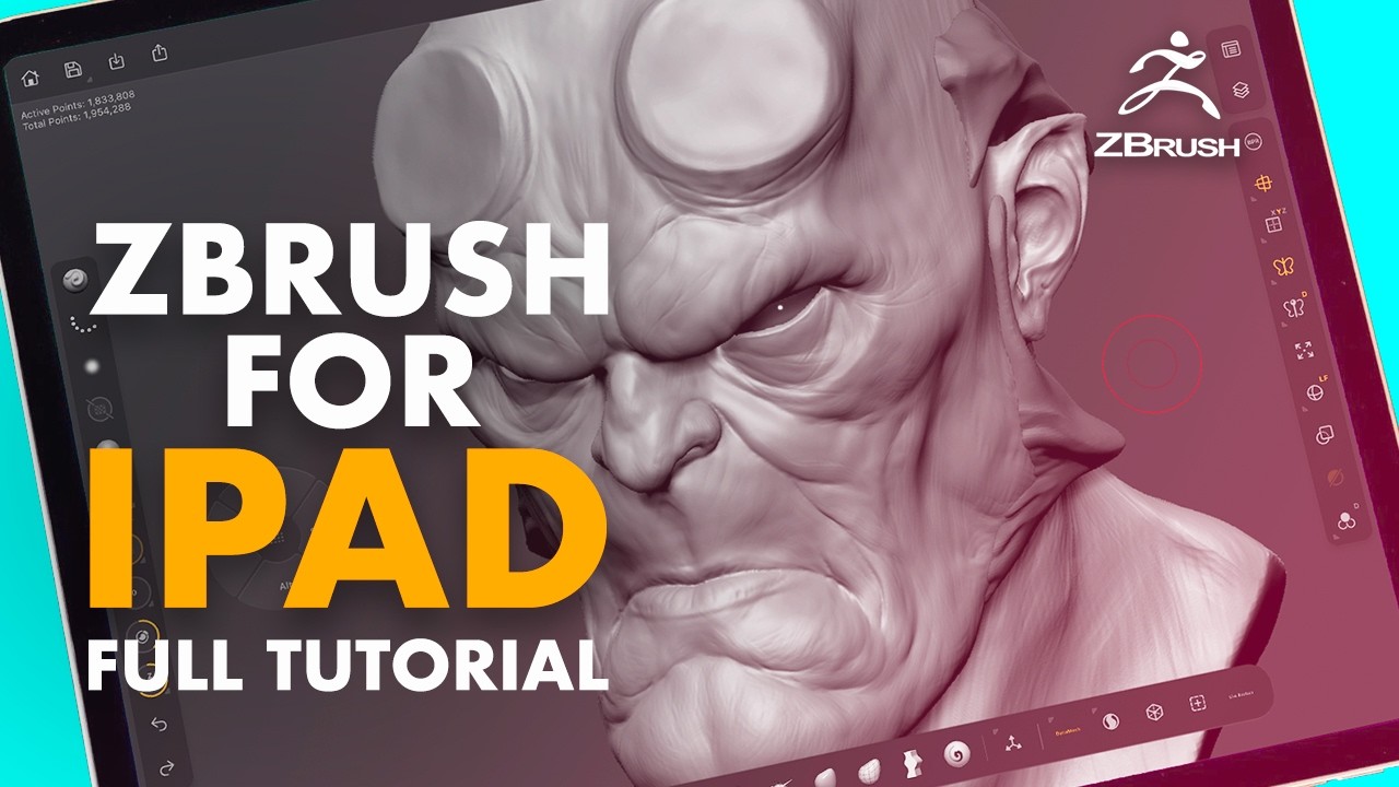 ZBrush for iPad for Experienced ZBrush Artists