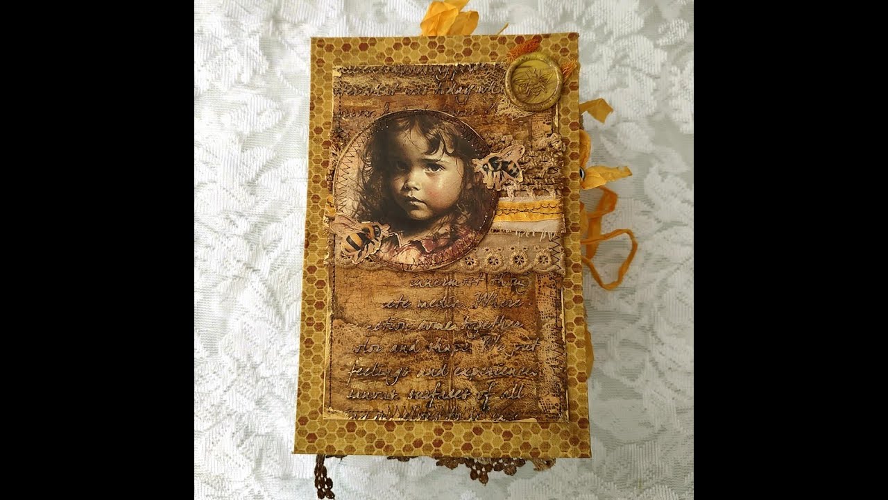 AT LAST - Here she is - Grungy Bee Journal Flip Thru