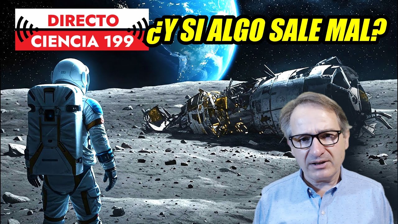 Directo Ciencia 199 🟥 LOS PELIGROS DEL VIAJE A LA LUNA a MARTE y más allá
