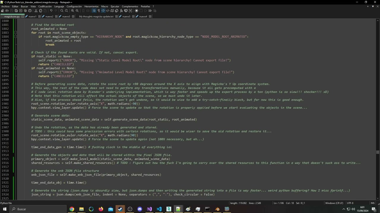 Magicka Map making Reworked export system with improved export times