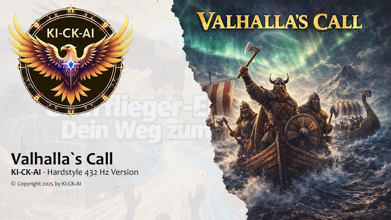 KI-CK-AI – Valhalla’s Call – 432 Hz | Epic Melodic Hardstyle & Nordic Power