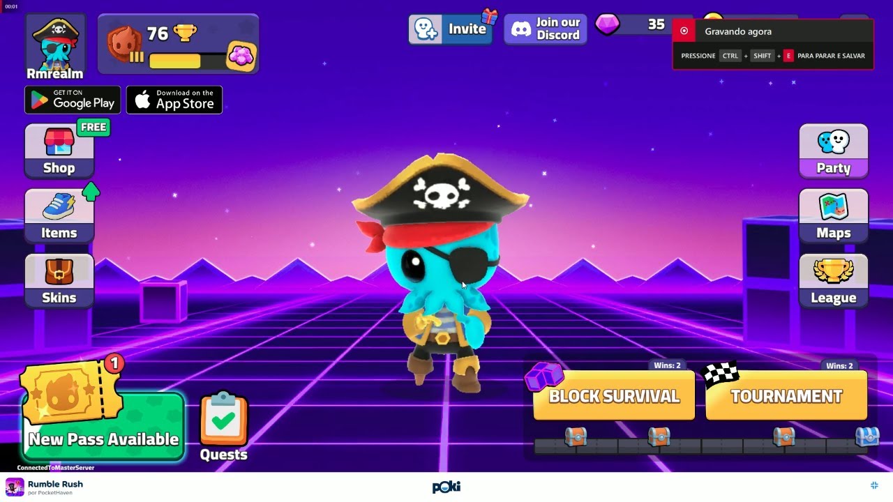 Rumble Rush no Poki – Corrida Caótica Multijogador no Navegador!