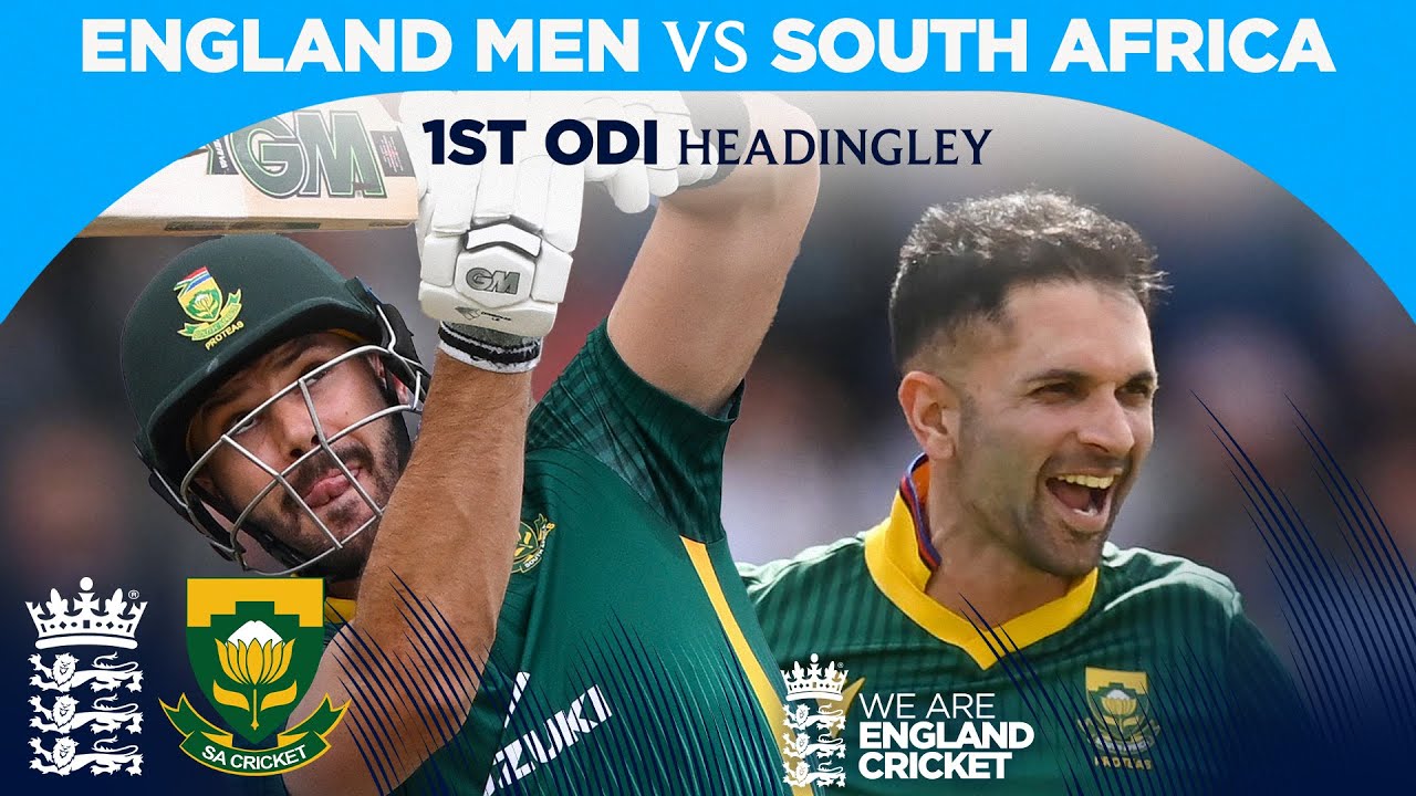 Maharaj & Markram Star | Highlights - England v South Africa | 1st Men’s Metro Bank ODI 2025