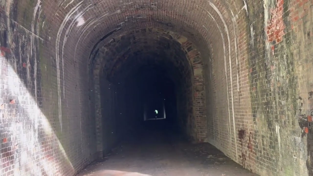 The North Bend Rail Trail in West by God Virginia
