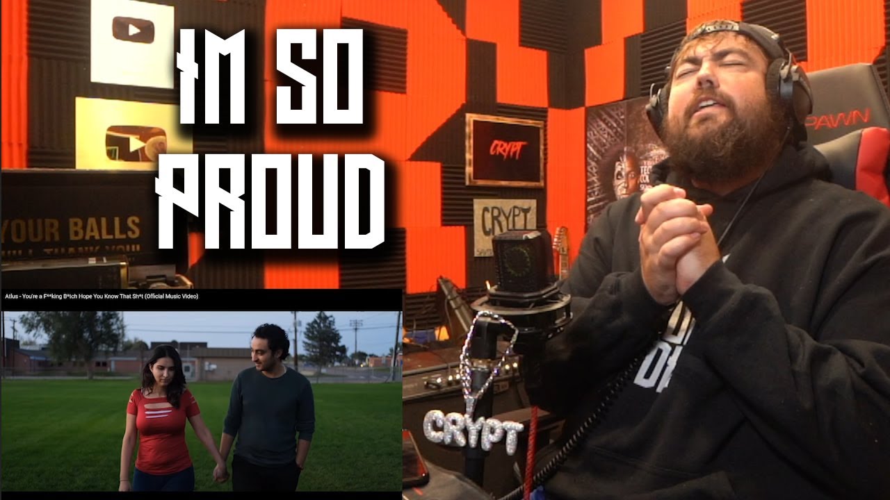 CRYPT REACTS to Atlus - You're a F**king B*tch Hope You Know That Sh*t (Official Music Video)