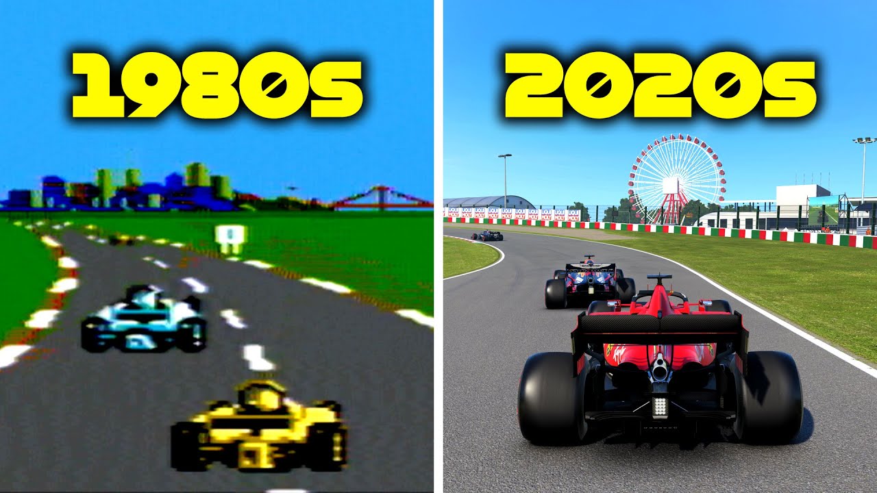F1 Game Comparison: SHOCKING Evolution Over 50 Years Revealed!