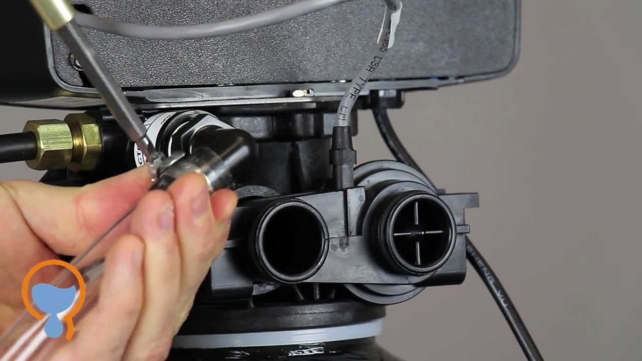 Fleck 5600SXT Drain Line Connection