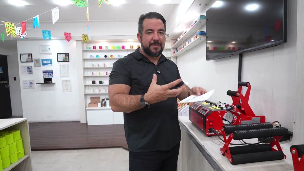 TUTORIAL SUBLIMAÇÃO EM CANECA DE CHOPP TRANSPARENTE