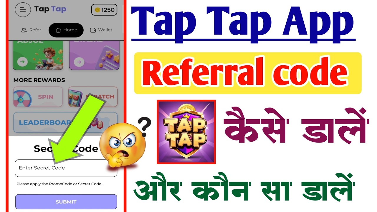 Tap Tap app referral code