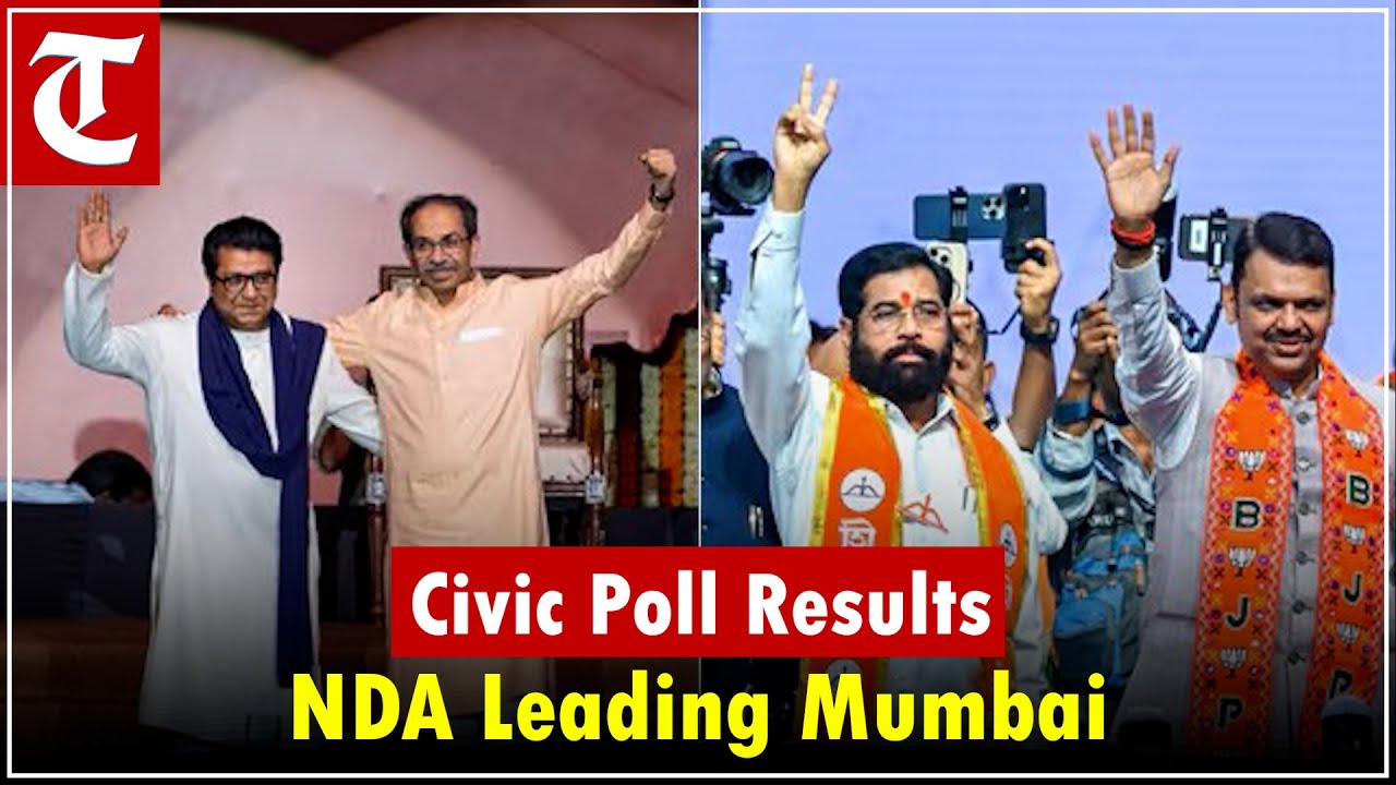 LIVE: Celebrations Begin as BJP-Led Mahayuti Leads in Civic Poll Trends