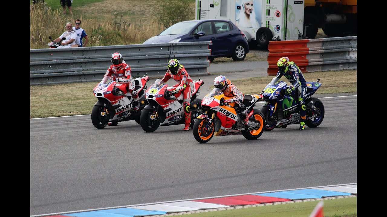 MotoGP Practice Start Sound 2015 Brno