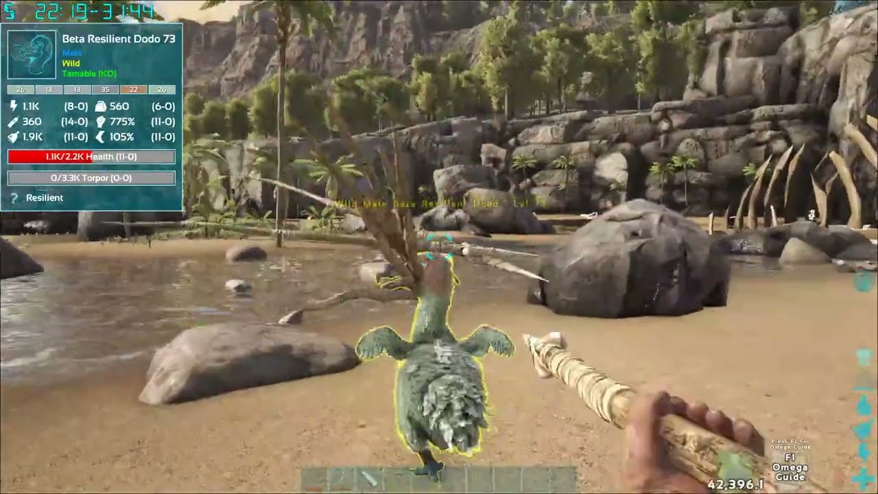 ARK Omega No-Tame Speed Run On Ranks!