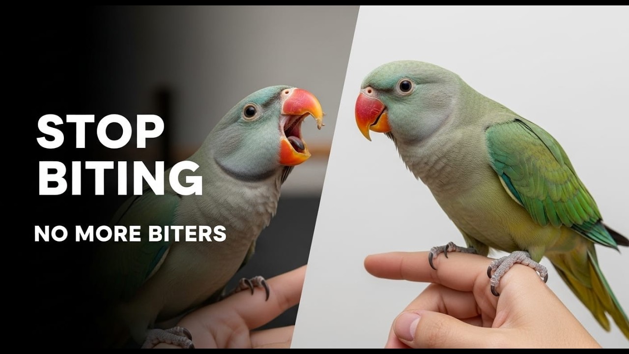 Hand-Tame Ringneck Still Biting? Here's the Solution