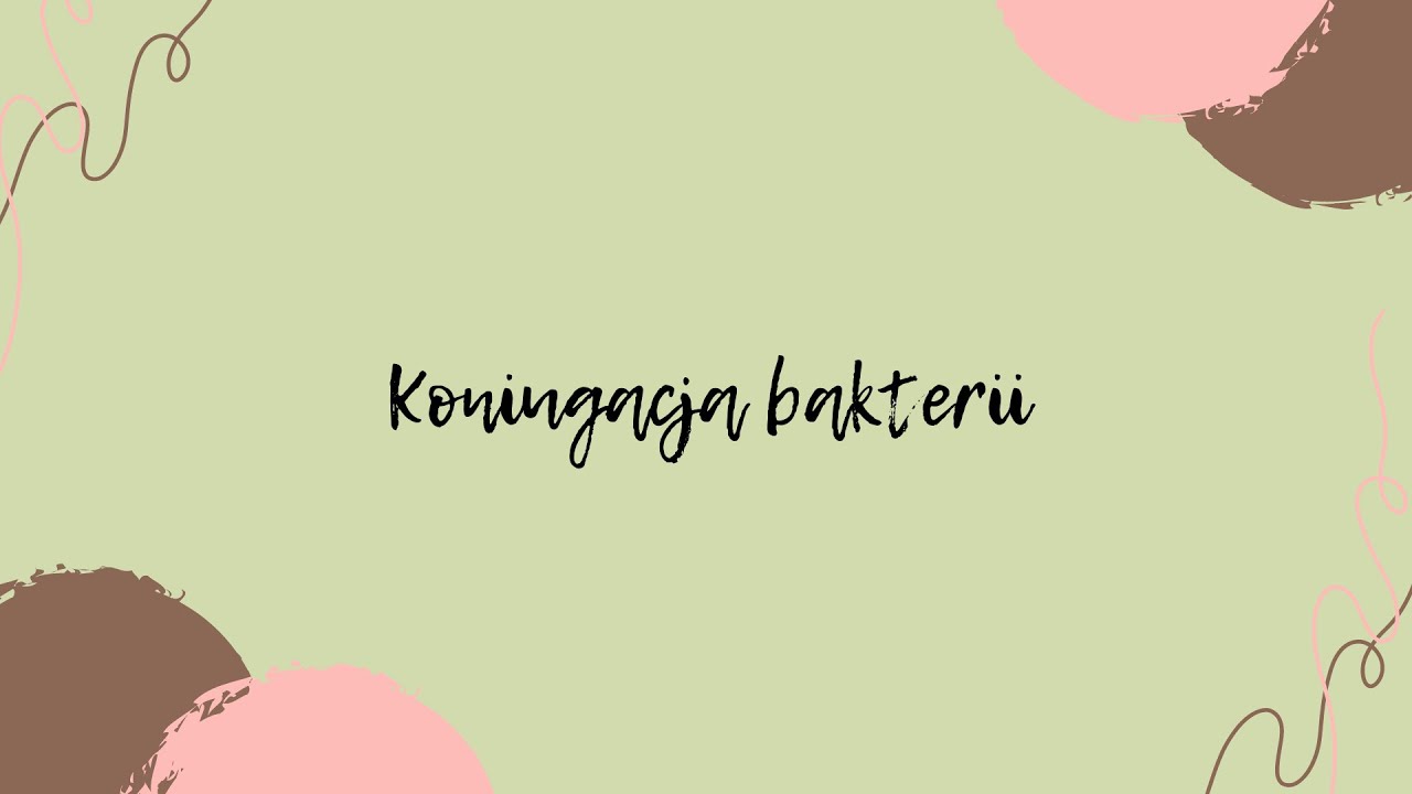 Zorganizowana matura: koniugacja bakterii - zadanie maturalne