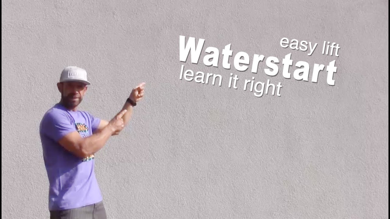 Windsurflabor Waterstart Tutorial