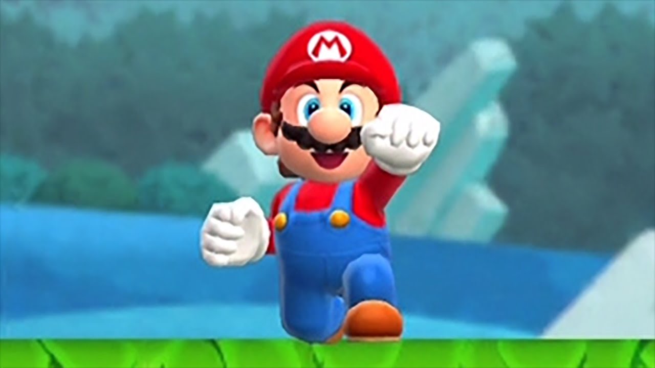 Super Mario Run 100% Walkthrough Part 1 - World 1 All Pink, Purple & Black Coins (iPad Gameplay)