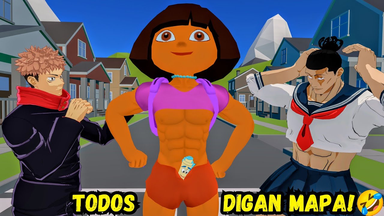 ITADORI VS DORA LA EXPLORADORA! 🤣🤣