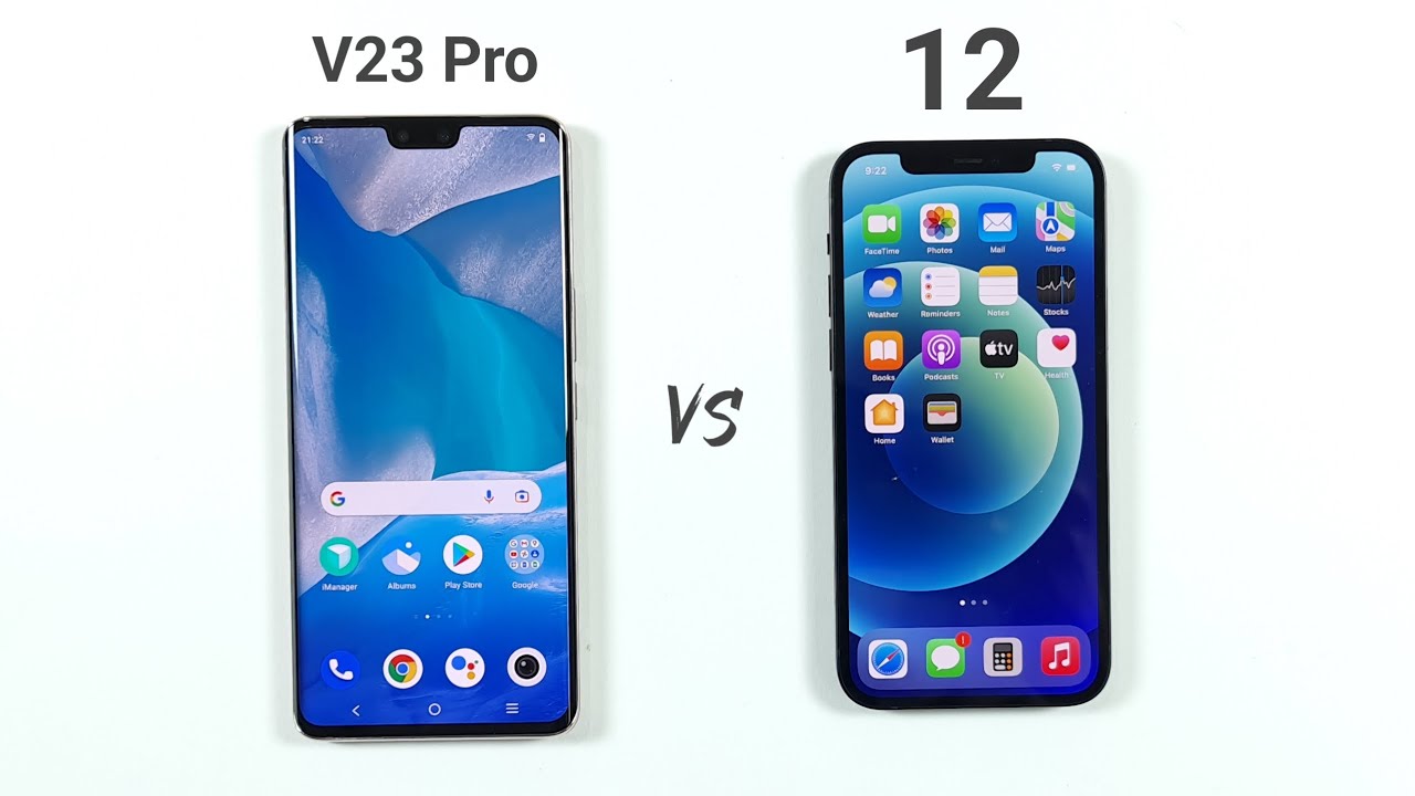 Vivo V23 Pro vs iPhone 12 Speed Test & Camera Comparison