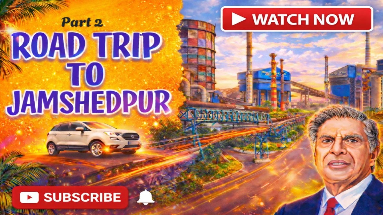 Jamshedpur by road through NH16 -  Part 2 || TATANAGAR || Road Trip in Ecosport