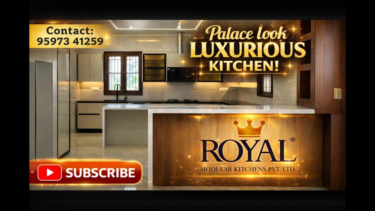 GLASS ACRYLIC MODULAR KITCHENS