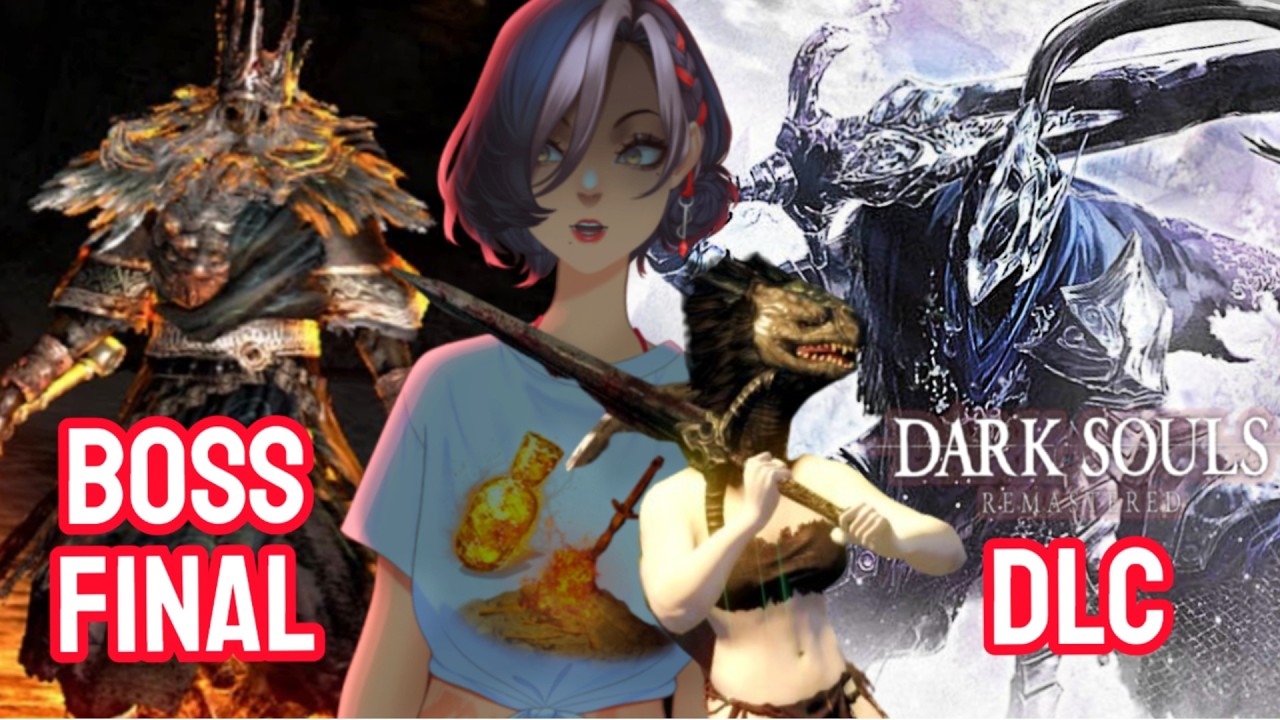 「 DARK SOULS 1 」 DLC Dragão Negro Kalameet + BOSS FINAL - Gwyn, Lorde das Cinzas | Com a Nine Mushi