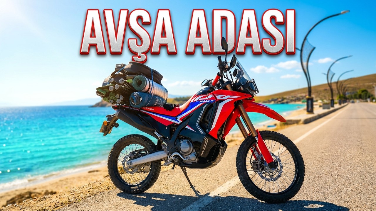 AVŞA ADASI MOTOVLOG 4K